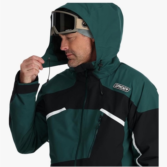 NWT Spyder Leader Insulated Jacket in Cypress Green - Picture 4 of 16